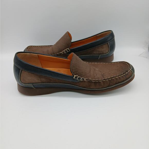 Mephisto Nubuck Suede Leather Cool Air Slip on Comfort Loafers Work Brown 11 main image 13